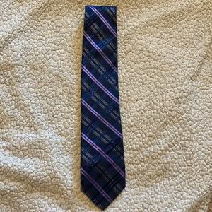 Men’s Michale Kors Tie - navy and purple
